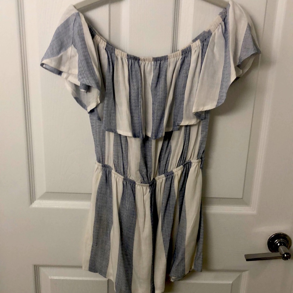 Off the shoulder romper